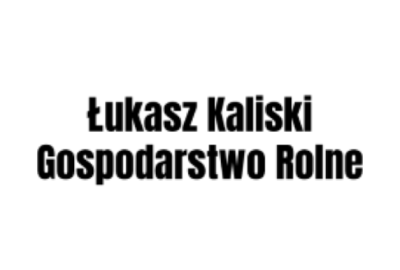 Łukasz Kaliski - Gospodarstwo Rolne