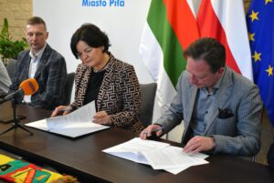 Podpisanie umowy z Miastem Piła Podpisanie umowy z Miastem Piła