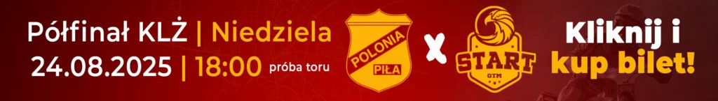 Półfinał play-off | Pronergy Polonia Piła - Ultrapur Start Gniezno | BILETY